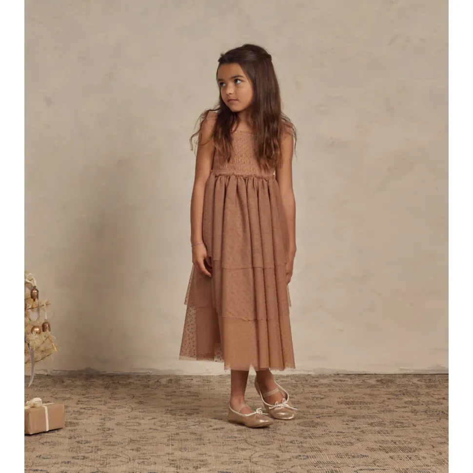 valentina dress || mocha