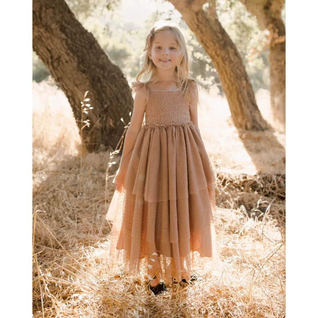 valentina dress || mocha