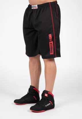 Wallace Mesh Shorts - Black/Red