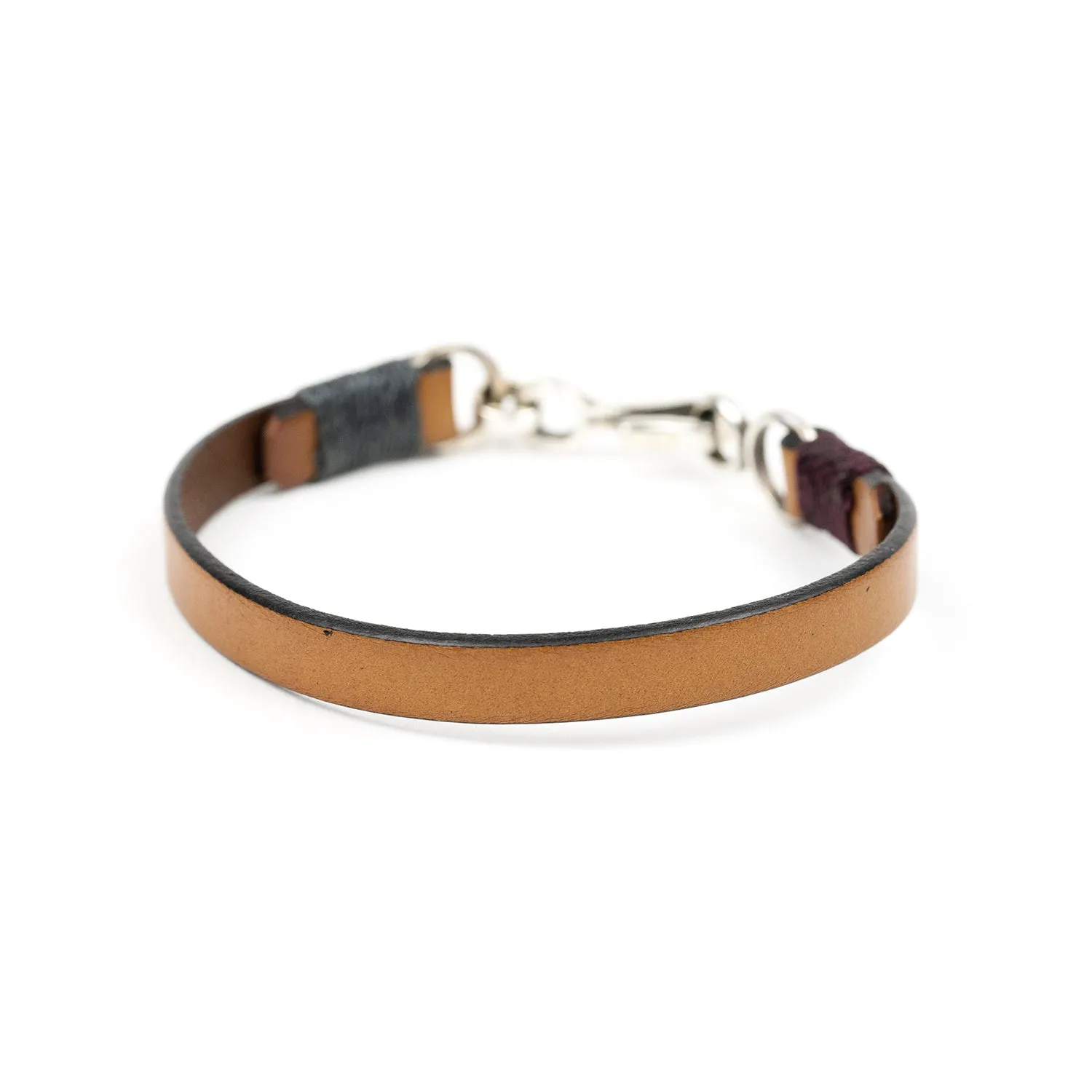 Wide Easy Leather Bracelet