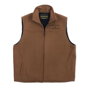 Yellowstone John Dutton As Seen On Wool Blend Vest